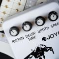 Effect Pedal JOYO JF-07 Classic Flanger Metallic Flange Sounds Guitar Effect Pedal - True Bypass, DC 9V and Battery Supported. 