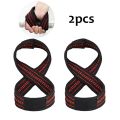 Fitness Weight Lifting Straps For Power Weightlifters Pull-ups Bar, Max Hand Grip Strength Training Gym Equiment (1Pair), DeadLift Wrist Strap for Horizontal Bar Powerlifting Gym Fitness Bodybuilding Protection. 