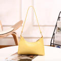 Fashion Solid Women's Shoulder Bag Artificial Leather Square Underarm Bags Ladies Handbags For Daily Used. 