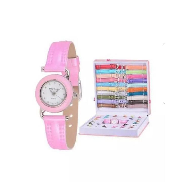 Best Gift Watch Interchangeable Belt & Dial Watches For Girls