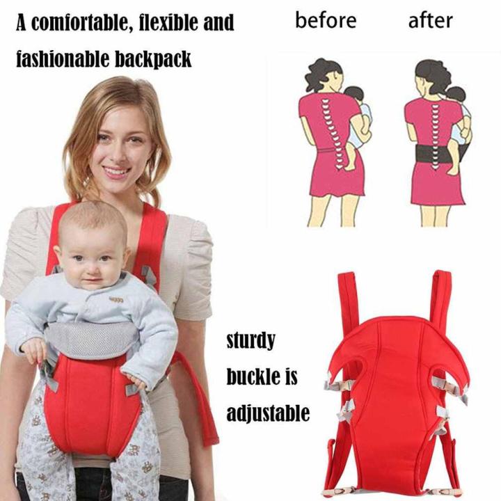 3 In 1 - Baby Carrier Support Belt - Red