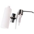 Electroplated Plastic Soap Dispenser Sink Liquid Detergent Lotion Pump Bottle. 