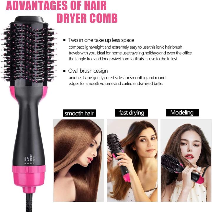 Hot%20air%20Brush%20Hot%20air%20Brush%20Hair%20Dryer%20Brush,%20Round%20Brush%20Blow%20Dryer,%20Blow%20Dryer%20Brush,%203-in-1%20Ionic%20Straightening%20Hot%20Air%20Brush%20with%20Anti-Scald%20Feature%20(Pink)%20-%20Image%207