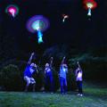 SF Outdoor Shining Rocket Flash LED Light Slingshot Elastic Helicopter Rotating Outdoor Flying Toy Arrow Party Gift Childrens Favor #444684. 