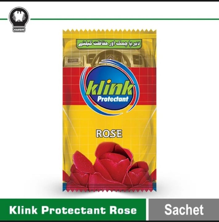 Klink%20Protectant%20Luster%20Polish%20Rose%20For%20Cars%20Bikes%20Dashboard%20Vinyl%20Rubber%20Leather%20Plastic%20Win%20Board(pack%20of%2010%20Sachet)%20-%20Image%207