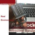 2 Pieces Digit Combination Padlock Push Password Lock for GYM Locker Drawer Cabinet Door DIY Hardware. 