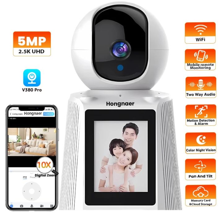 Smart 1080p Wireless IP Camera HBS-1538 | 2MP Smart WiFi Camera with ...