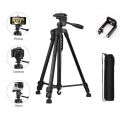3301 Long Lightweight Aluminum 50-inches Tripod Stand for DSLR Camera Gopro Action Digital Camera Smartphone Mobile Phone YouTube,Live,Online Classes Teaching, Conference Tripod. 