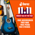 Acoustic Guitar Branded  - Best Budget Guitar. 