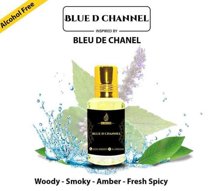 Blue De Channel Attar by Al Meezab 6ml - 12ml