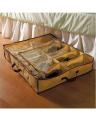Space Saving Shoe Organizer - 12 Pair Of Shoes - Slider Under Bed. 
