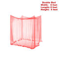 Mosquito Net / Machardani for Double bed & Single bed Polyester Fabric 6 ft Long. 