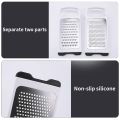 Foldable Cheese Graters, Detachable Handheld 2 Sided Ginger Shredder. 