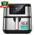 Air Fryer – Philips/Kenwood Air Fryer  Large Capacity Air Fryer (5.5L-16L)  Full Digital Touch Panel  Rapid Crisp Technology  Oil-Free & Healthy Cooking  1-Year Warranty  Latest Powerful Imported Air Fryer – Fast, Easy & Energy Efficient. 