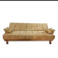 Sofa Combed Camel Valvet 3 Seater Stylish  Design Colour Can be Customised {{ Special offer }}. 