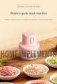 Re-chargeable Intelligent Electric Garlic Machine, Garlic Cutter, Wireless portable food processor (250ml). 