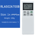RLA502A700B Remote Control for Mitsubishi Air Conditioner RLA502A700L. 