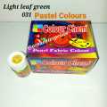 Pack of 6 Colour Chem Pearl Pastel Fabric Paint, Colours, 20ml Per Bottle Special Light Shades. 