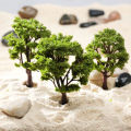 20/70pcs Plastic Model Train Artificial Miniature Tree Scenery Railroad Decoration Building Landscape Accessories Toys for Kids. 