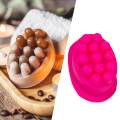 Silicone Massage Soap Model Epoxy Casting Cement Clay Model DIY Crafts 3D Soaps Making Handmade Soap Model for Pudding, Fondant, Cake. 