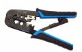 D-LINK Crimping Tool for 4P/6P/8P, RJ-11/RJ-12/RJ-45 Network and Telephone Cables - Modular Telecom Crimping Tool. 