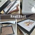 Nordic Simple Wooden Frame A4 A3 Black White Color Picture Photo Frames for Wall picture frames wall photo frame decor. 