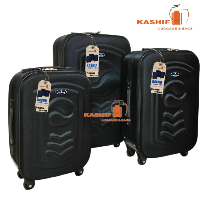 Kashif Luggage Pack of 3 With Out Trolley Suitcase Small Medium Large New Artical Daraz.pk