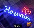 LED Decorative Lights with Custom Name Neon Sign. 