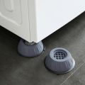 4Pcs Anti Vibration Feet Pads Rubber Legs Slipstop Silent Skid Raiser Mat For Washing Machine Support Dampers Stand. 