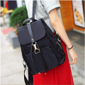 Black College Bags for Girls Pu Leather Univerity bag for girls School bag for girls. 
