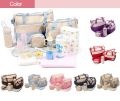 5Pcs Baby Diaper Bag Portable Multi Functional Waterproof Red / Diaper Baby Bag Set 5 Pcs. 