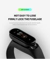 M4 Band Smart Fitness Tracker Watch With Heart Rate Sensor. 