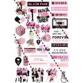 KPOP BLACKPINK sticker black pink uncut stickers ( but 4 get 1 free). 