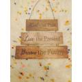 Wooden Wall Hanging Board For Decoration. 