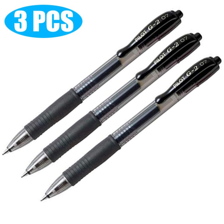 PILOT G2 Premium Refillable & Retractable Rolling Ball Gel Pens (3 Pc)