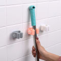 Stick Holder Mob Stick Wall Mounted Mop Hooks Holder Strong Traceless Home Bathroom Hook Broom Shelf Shower Clamp Hanger Storage Rack Kitchen Tool. 