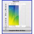 Oppo F1S Full White 9D5D6D10D11D21D Tempered Glass Screen Protector Full Glue Edge To Edge For Oppo F1S. 