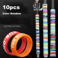 Elastic Stretch Protector Anti-Slip Ring Tackle Non-slip Silica Gel Rod Clip O-shaped Ring Fishing Rod Handle Protective Case Racket. 