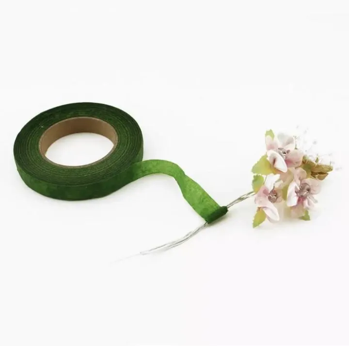 Green%20Floral%20Tape%2030%20Yards/Roll%2012mm%20Floriculture%20Paper%20Tape%20Fun%20DIY%20Art%20Handcraft%20Floral%20Tape%20Flower%20Bouquets%20Stem%20Wrap%20Adhesive%20Tape%20-%20Image%204