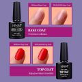 HNM 6 Colors Gel Nail Starter Kit with 48W LED Curing Lamp Base and Top Coat UV LED Soak Off Nail Polish Remover Wrap Manicure Tools Gift Set, Purple Gel Polish Full Set For Beginners DIY at Home uk import a966. 