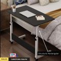 Home Office Computer Desk|Mobile Side Table |Bed Table Home Can Be Raised and Lowered,Workstation for Home Office Desk and Student Table. 