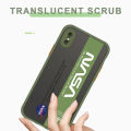 UCUC for iPhone 11 Pro Max Back Cover Stripe NASA Frosted Transparent Hard Phone Case Thin Shockproof Full Cover Camera Protect Case. 