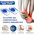 Silicone Gel Heel pad Anti Pain Orthopedic Arch Support Massaging Shoes Heel Silicone Anti-Slip Gel Soft Sport Foot Insole Pad Shoe Inserts Pain Relief 1 Pair. 