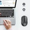 Voxon EBM02305 Bluetooth Mouse VOXON Bluetooth Wireless Mouse，18 Months Battery Life with Noiseless Click,1600/1200/800DPI (Black). 