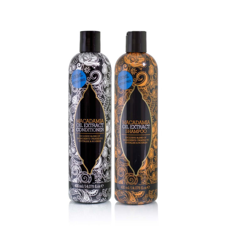 Xpel Macadamia Oil Extract Shampoo & Conditioner Combo