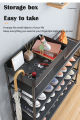 Adjustable Shoe Rack Organizer With Storage Shelf. 
