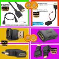 Hdmi Connector,hdmi Extension Cable, hdmi Jointer, hdmi Extension Cable Small, hdmi Male to Female Adapter, hdmi to hdmi Connector, hdmi Adapter,Extension Coupler 4.5 inch. 