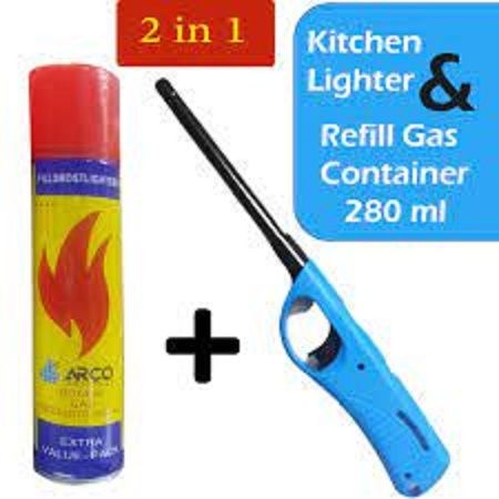 Gas Lighter Refill - 280 ml - Universal - Refill Cylinder | Daraz.pk