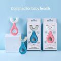 Baby Tooth Bursh Children 360 Degree U-Shaped Child Toothbursh Teethers Soft Siicone Baby Bursh Kis  Teeth Oral Car Cleaning. 