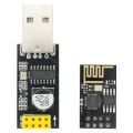 1PCS USB to ESP8266 module ESP-01 ESP-01S USB adapter board wireless communication microcontroller development. 